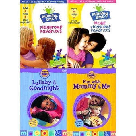 Mommy And Me Dvd Songs Vol 1 4 Shopee Thailand