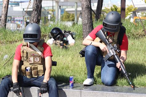 Playerunknowns Battlegrounds Pubg Squad Cosplay Dotiest