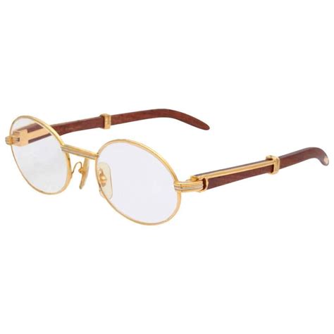 Vintage Cartier Giverny Palisander Sunglasses Designer