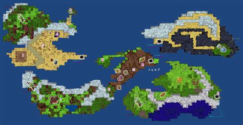 Dragon Quest World Map