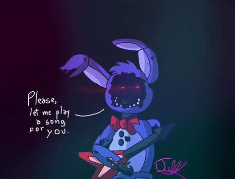 Fnaf Bonnie Please Let Me Play A Song For You By Chocowhite