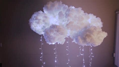 Handmade cloud lamp carries the creator's love. DIY Cloud Light - YouTube