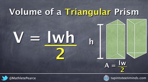 Volume Formula For A Triangular Prism