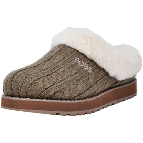 Skechers Skechers Bobs Womens Keepsakes Delight Slipper Taupe