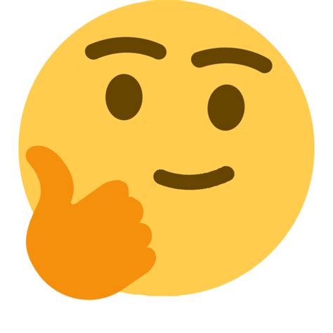 Thinking Emoji Meme 2048x2048 Png Download Pngkit