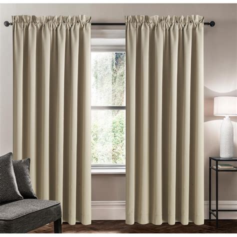 Wayfair Basics Solid Room Darkening Rod Pocket Single Curtain Panel