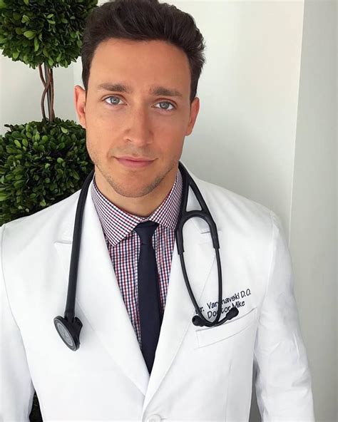 hot doctor dr mike varshavski dr world promotion male nurse instagram famous dear future