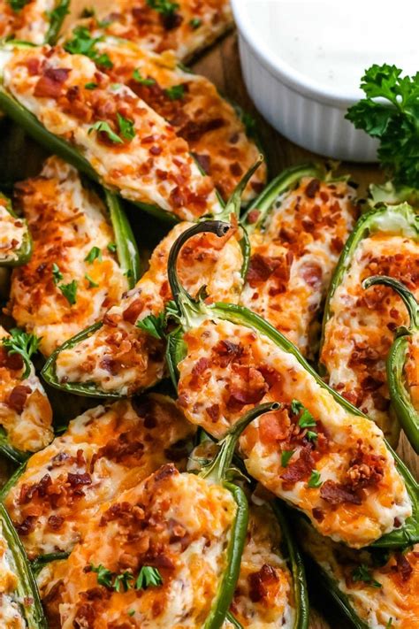 Baked Jalapeno Poppers With Cream Cheese Food Folks And Fun