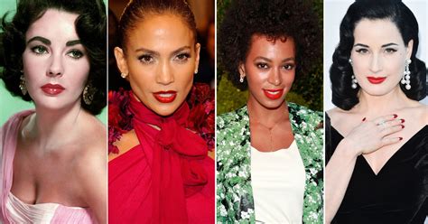 The Stars Who Taught Us How To Wear Red Lipstick Huffpost