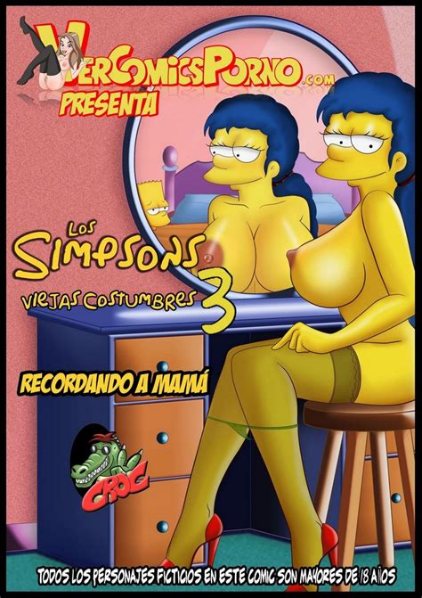 Los Simpson Xxx Comic Viejas Costumbres Comic Porno De La Mejor