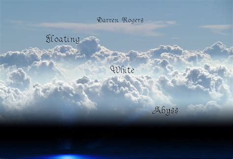 Floating White Abyss Darren Rogers