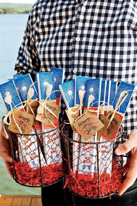 While this is certainly a fun time of year to celebrate, choosing the right 4th of july gifts can be hard. 4th of July favor ideas for Open House, pop bys or events ...