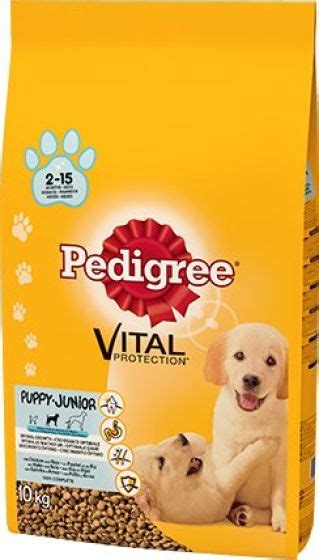 And it should never be used for pregnant or lactating females. Pedigree Puppy Junior Dry | Nutritional Rating 22%