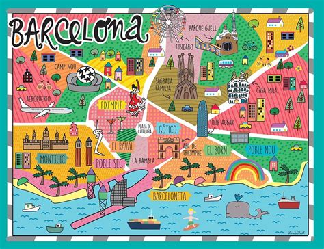 Mapa De Barcelona Mapa