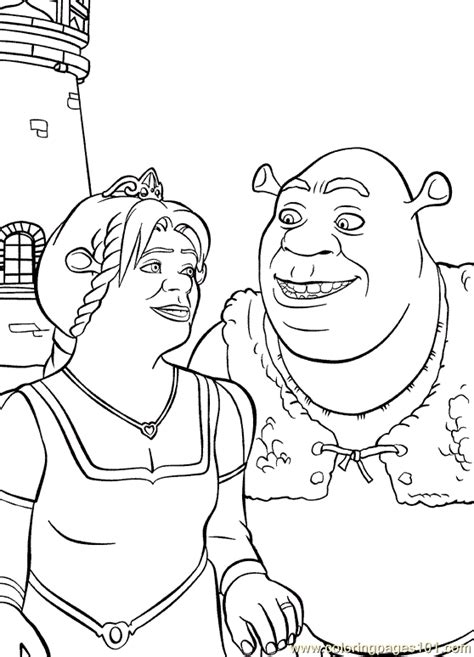 Princess Fiona Coloring Coloring Pages