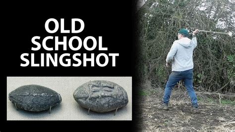 Old School Slingshot Medieval And Roman Style Youtube