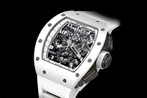 Richard Mille Rm 011 Flyback Chronograph White Ghost Time And