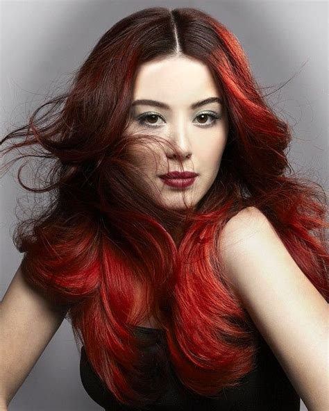 ♥red Ombre Hair This Is Prettybut I Dont Think I Would Look Right