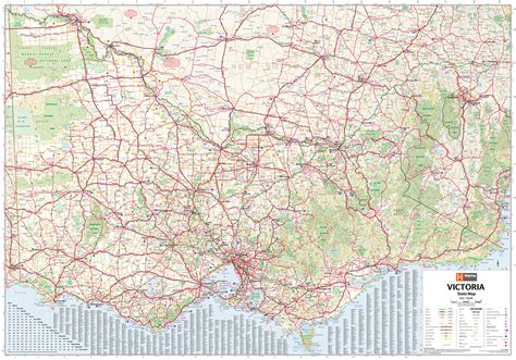Live tracking of coronavirus cases, active cases, tests, recoveries, deaths, icu and hospitalisations in victoria. Victoria State Map - The Tasmanian Map Centre