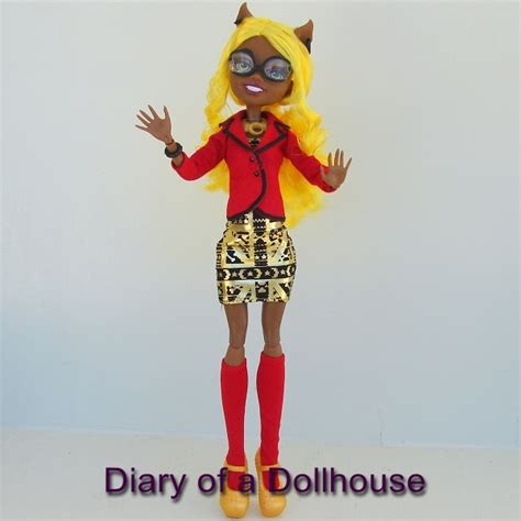 Meet Clawdia Wolf From Monster High Diary Of A Dollhouse
