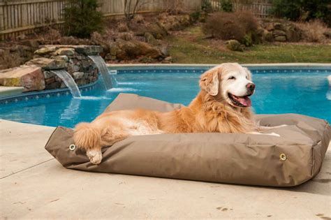 Replacement Cover Waterproof Rectangle Dog Bed Outdoor Dog Bed