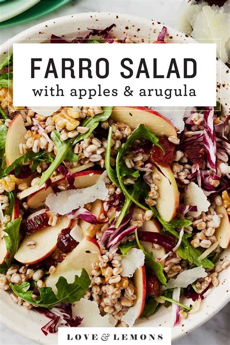 Farro Salad Recipe Love And Lemons Dinner Side Dishes Thanksgiving