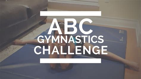 Abc Gymnastics Challenge Gymnastlexiczar Youtube