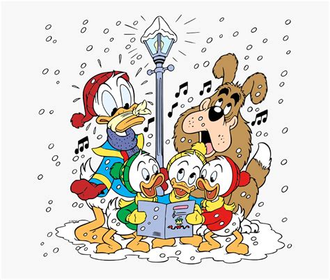 Merry Christmas Donald Duck Free Transparent Clipart Clipartkey