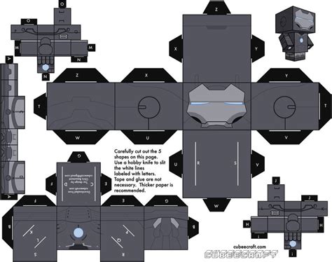 Iron Man Mark Ii Cubeecraft By Topduelist On Deviantart