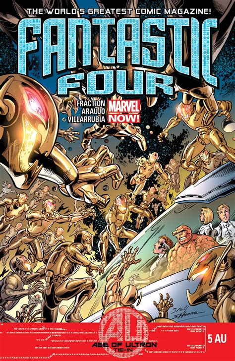 Fantastic Four 2012 5 Comics