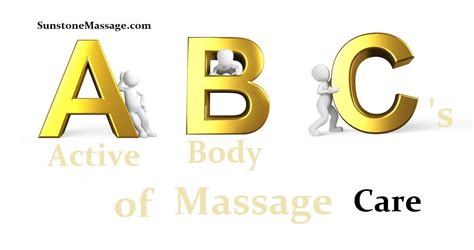 abc s of massage care sunstone registered massage therapy vaughan wellness clinic