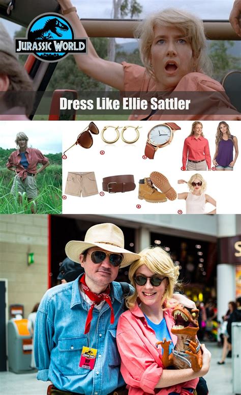 Ellie Sattler From Jurassic Park Costume For Cosplay And Halloween