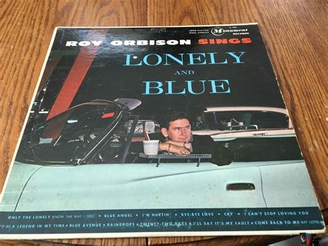 Roy Orbison Sings Lonely And Blue Lp Photo 3765757 Us Audio Mart