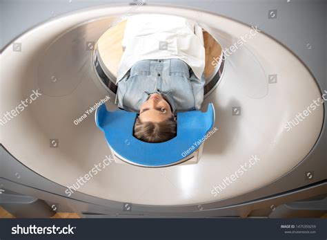 Female Patient Having Ct Scan Procedure Stock Photo 1475359259