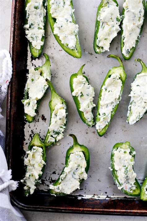 Roasted Jalapeño Poppers Simply Scratch