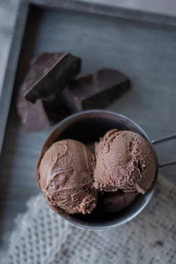 Homemade Dark Chocolate Ice Cream Recipe With Rum Without Eggs Cinnamon Coriander