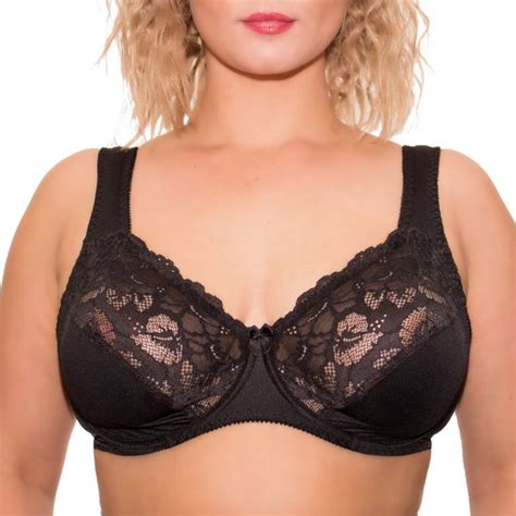 Bra Plus Size Germany Open Cup Underwire Black 384042 Def Cup