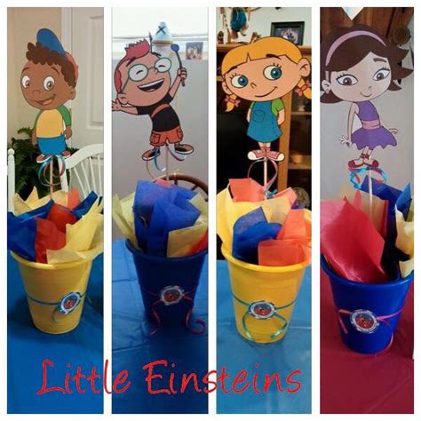Little Einsteins Center Pieces For One Year Old Party Little