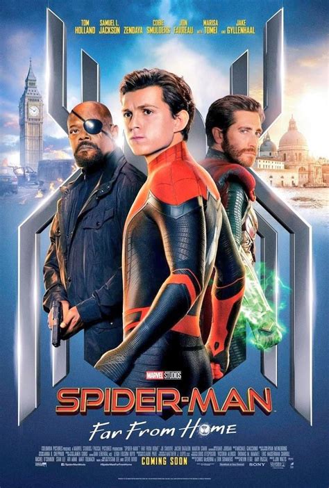 Spider Man Far From Home Gets New Posters Featuring Spidey Mysterio