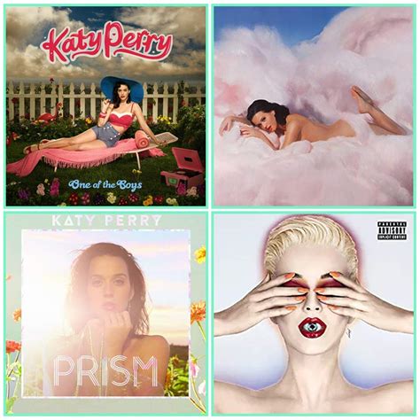 Katy Perry Katy Perry Complete Studio Album Discography 4 Cds One