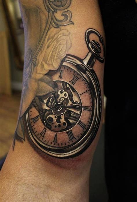 27 Cool Clock Tattoo Ideas With Meanings Body Art Guru