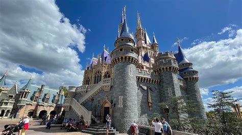 Cinderella Castle Has Received Its First Piece Of Décor For Walt Disney