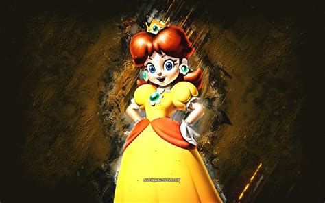 T L Charger Fonds D Cran Princesse Daisy Super Mario Mario Party