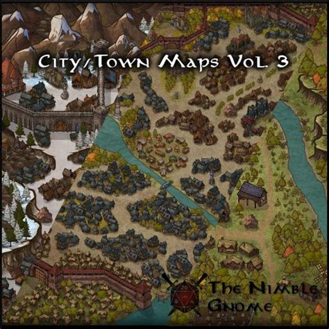 City And Town Maps Volume 3 Roll20 Marketplace Digital Goods For