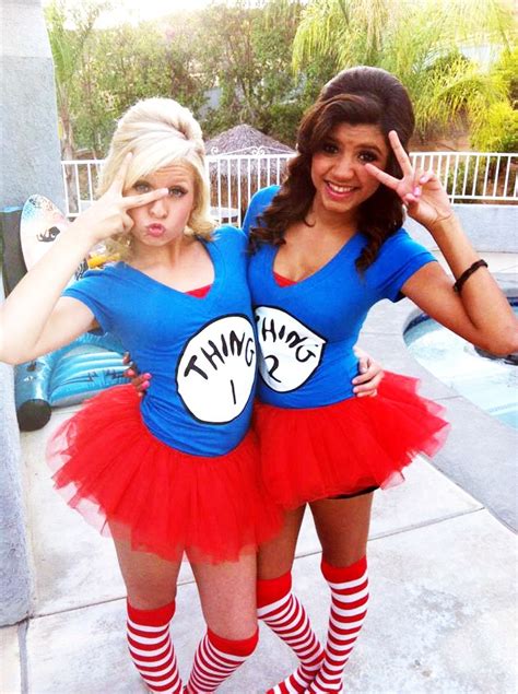 One size fits kids & adults. Thing 1 & Thing 2 Couples Costumes - Couples Costume Ideas