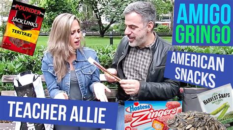 explicando snacks americanos para uma gaÚcha ft teacher allie youtube