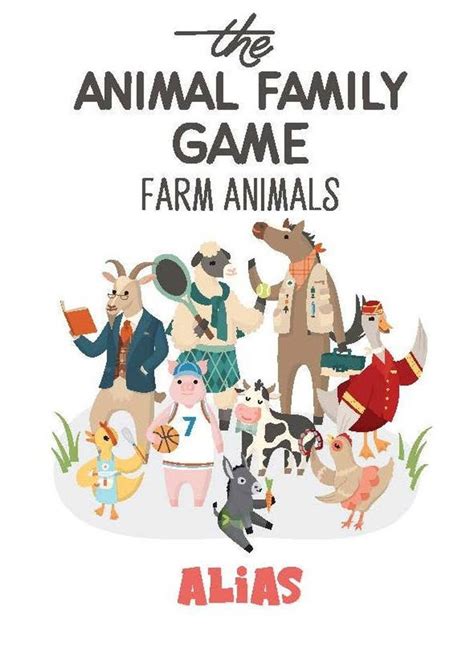 It can be played as a stand alone game, or combined with the original deck. Family Card Game The Animal Family Game Farm Animals Fun ...
