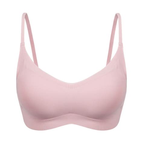 one piece women bra sexy seamless bra wirefree sleep bra with removable pads in bras from