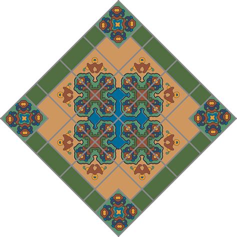 Mosaic Tiles Tile Floor Mosaic Png Picpng