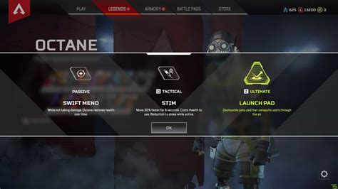Apex Legends Octane Abilities Guide Swift Mend Stim And Launch Pad